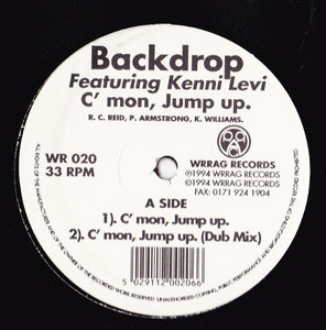 Backdrop Featuring Kenni Levi - C'mon Jump Up (12")