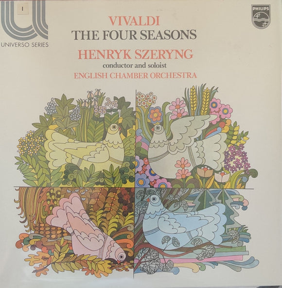 Antonio Vivaldi - Henryk Szeryng, English Chamber Orchestra - Vivaldi The Four Seasons (LP)