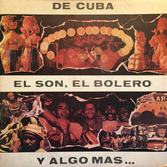 Omara Portuondo, Cesar Portillo De La Luz, Soledad Delgado, José Antonio Méndez - De Cuba: El Son, El Bolero Y Algo Mas (LP, Comp)