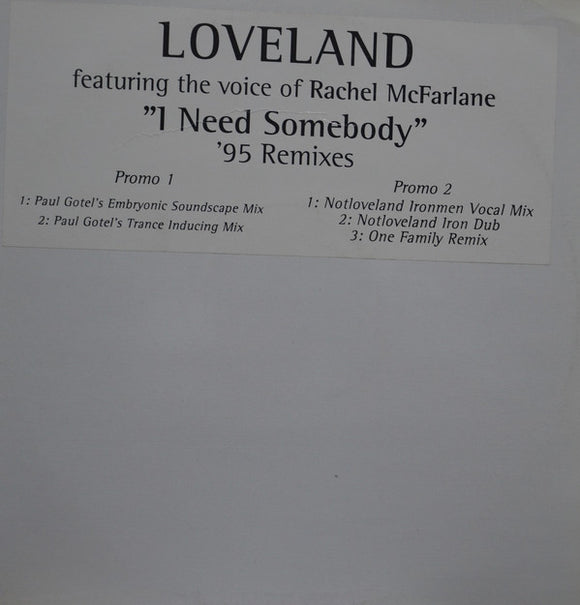 Loveland Featuring Rachel McFarlane - I Need Somebody (2x12