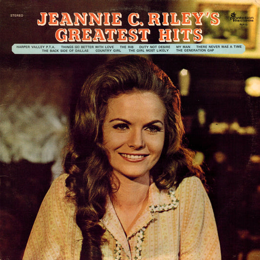 Jeannie C. Riley - Jeannie C. Riley's Greatest Hits (LP, Comp, Ter)