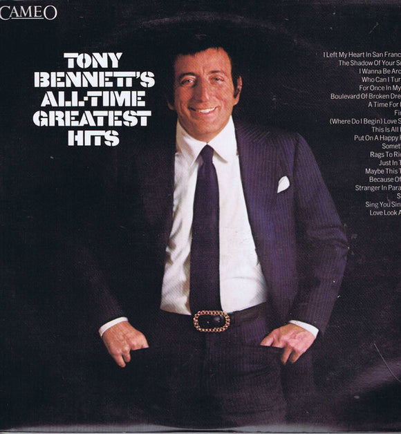 Tony Bennett - Tony Bennett's All Time Greatest Hits (LP, Comp)