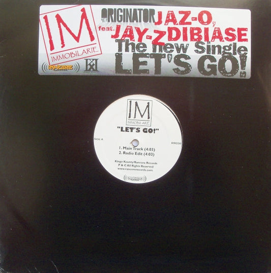 Jaz-O & Dibiase (2) Feat. Jay-Z - Let's Go (12")