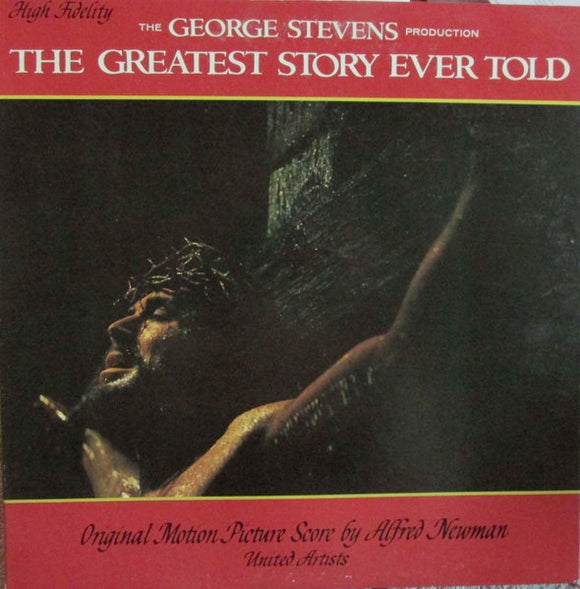 Alfred Newman - The Greatest Story Ever Told (Original Motion Picture Score) (LP, Album, Mono, Gat)