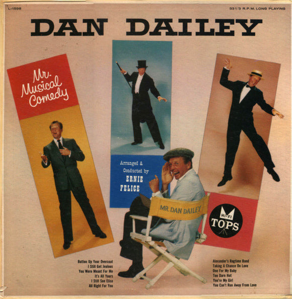 Dan Dailey - Mr. Musical Comedy (LP, Album, Mono)