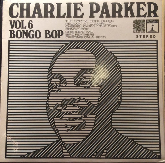 Charlie Parker - Vol 6 Bongo Bop (LP, Comp, Mono)