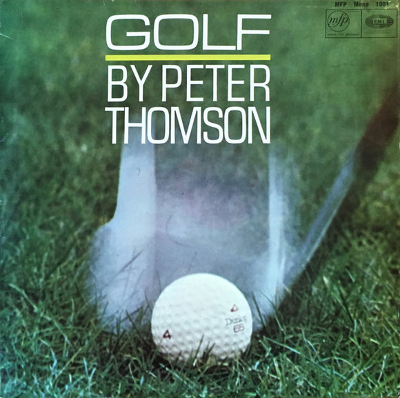 Peter Thomson (2) - Golf (LP, Mono, RE)