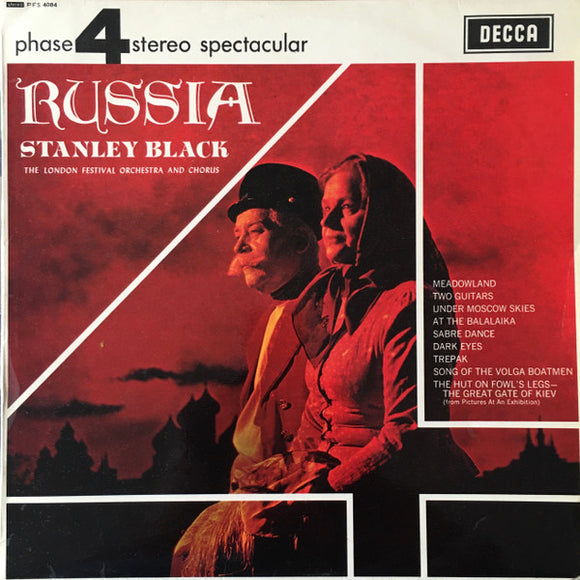 Stanley Black Conducting The London Festival Orchestra And Chorus* - Russia (LP, Album)