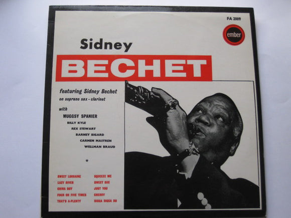 Sidney Bechet With Muggsy Spanier - A Tribute To Sidney Bechet  (LP, Comp, RE)