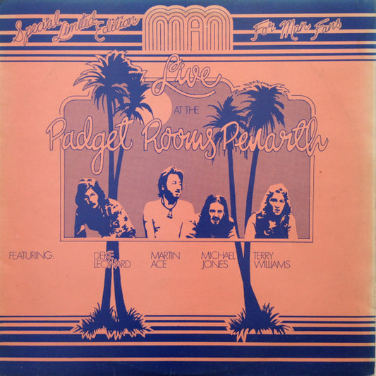 Man - Live At The Padget Rooms, Penarth (LP, Album, Ltd)