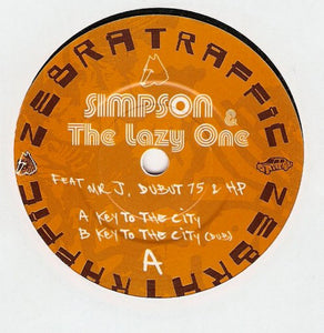Simpson & The Lazy One - Key To The City (7", Single)