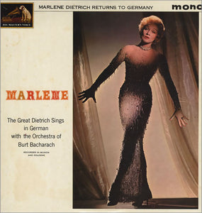 Marlene Dietrich - Marlene Dietrich Returns To Germany (LP, Mono)