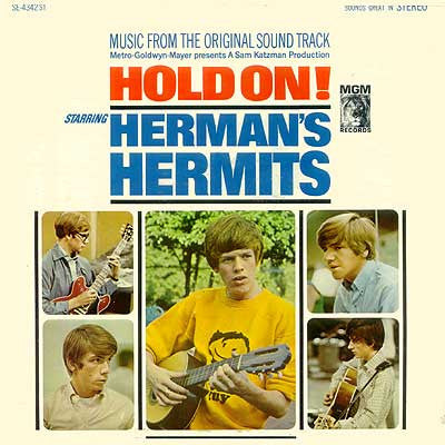 Herman's Hermits - Hold On! (Music From The Original Sound Track) (LP, Album, MGM)