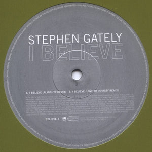 Stephen Gately - I Believe (12", Promo)