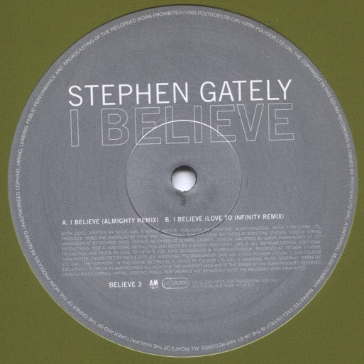 Stephen Gately - I Believe (12