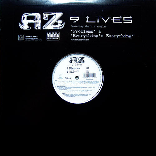 AZ - 9 Lives (2xLP, Album)