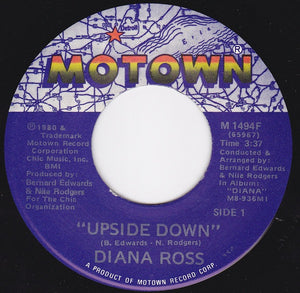 Diana Ross - Upside Down (7", Single)