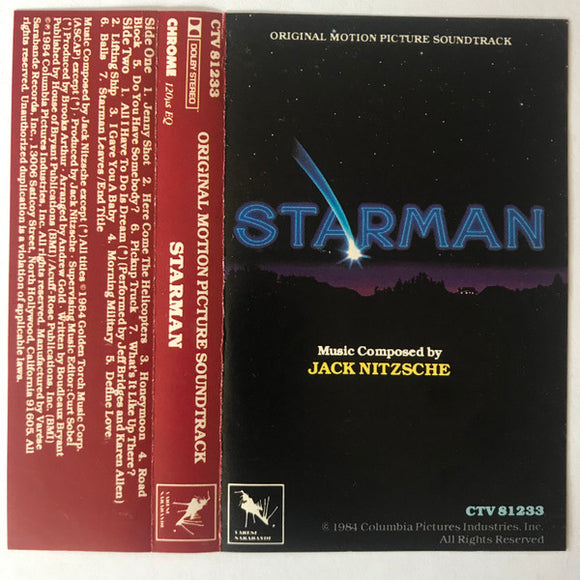 Jack Nitzsche - Starman (Original Motion Picture Soundtrack) (Cass, Album)