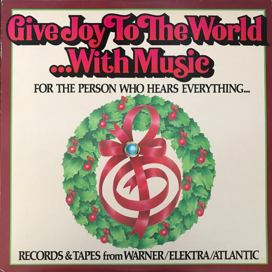 Various - Give Joy To The World With Music (LP, Comp, Promo, Smplr)