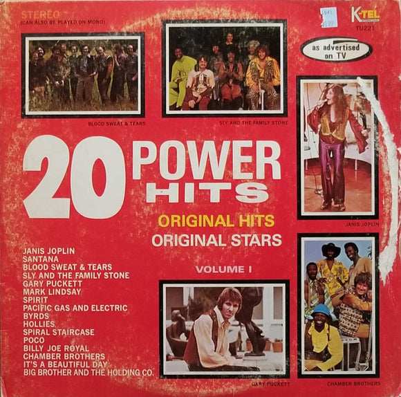 Various - 20 Power Hits (LP, Comp)