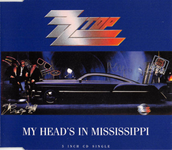 ZZ Top - My Head's In Mississippi (CD, Single)