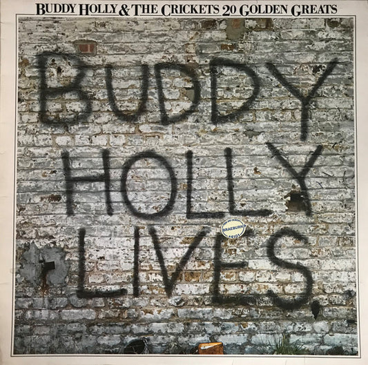 Buddy Holly & The Crickets (2) - 20 Golden Greats (LP, Comp)