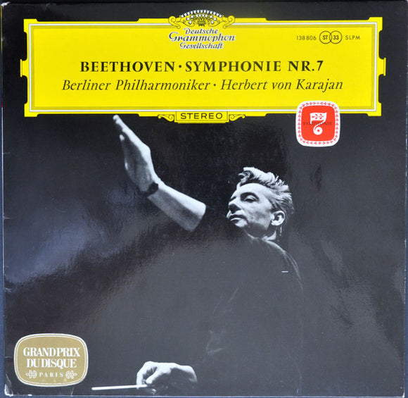 Beethoven*, Berliner Philharmoniker · Herbert von Karajan - Symphonie Nr. 7 (LP, RP)
