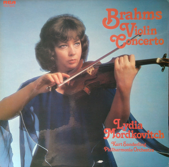 Brahms*, Lydia Mordkovitch, Kurt Sanderling, Philharmonia Orchestra - Violin Concerto (LP)