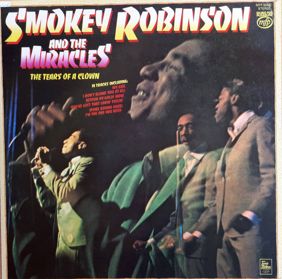 Smokey Robinson And The Miracles* - The Tears Of A Clown (LP, Comp)