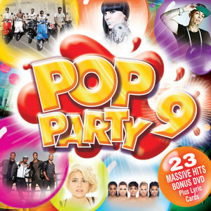 Various - Pop Party 9 (CD, Comp + DVD, PAL)