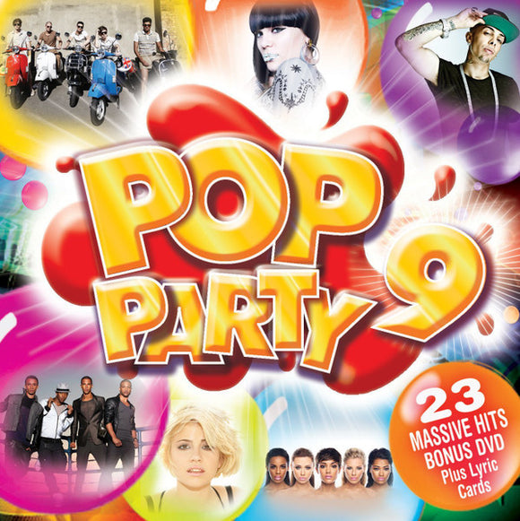Various - Pop Party 9 (CD, Comp + DVD, PAL)
