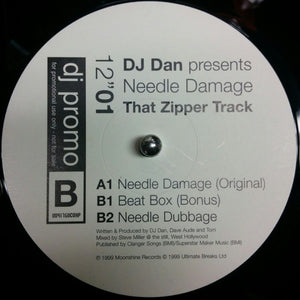DJ Dan - That Zipper Track (12", Promo)