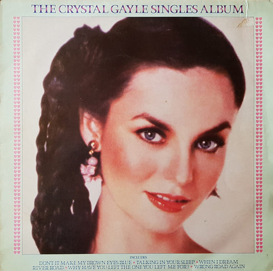 Crystal Gayle - The Crystal Gayle Singles Album (LP, Album, Comp)