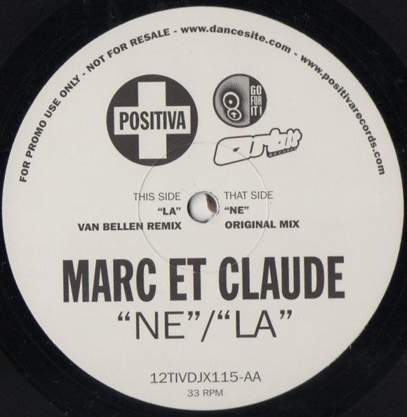 Marc Et Claude - Ne / La (12