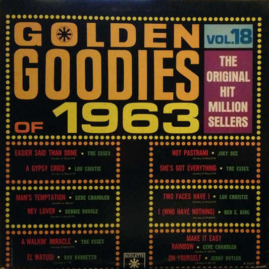 Various - Golden Goodies Of 1963 - Vol. 18 (LP, Comp, Mono)