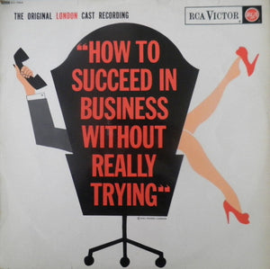 Various - "How To Succeed In Business Without Really Trying"  (Original London Cast Recording) (LP, Album, Mono)