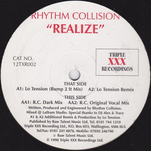 Rhythm Collision (2) - Realize (12")