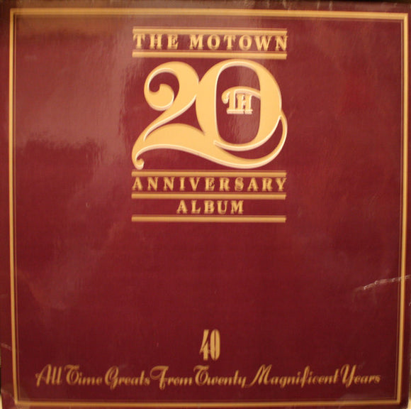 Various - The Motown 20th Anniversary Album (2xLP, Comp)