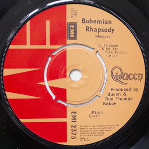 Queen - Bohemian Rhapsody (7", Single)