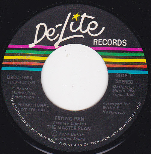The Master Plan (3) - Frying Pan (7", Mono, Promo)