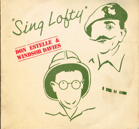 Don Estelle & Windsor Davies - Sing Lofty (LP, Album, Red)