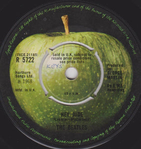 The Beatles - Hey Jude / Revolution (7", Single, 4-P)