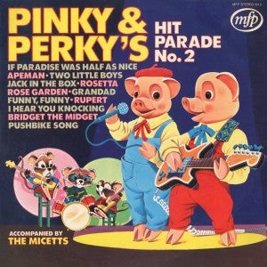 Pinky & Perky Accompanied By The Micetts - Pinky & Perky's Hit Parade No. 2 (LP)