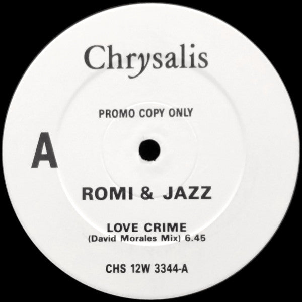 Romi & Jazz - Love Crime (12", Promo)
