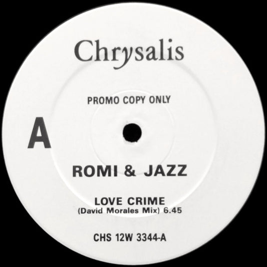 Romi & Jazz - Love Crime (12", Promo)
