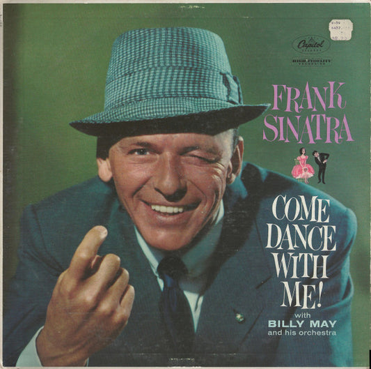 Frank Sinatra - Come Dance With Me! (LP, Album, Mono, Scr)