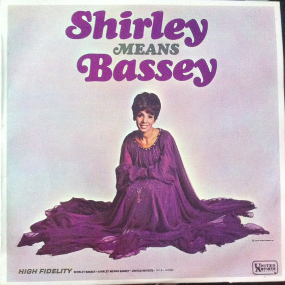 Shirley Bassey - Shirley Means Bassey (LP, Album)