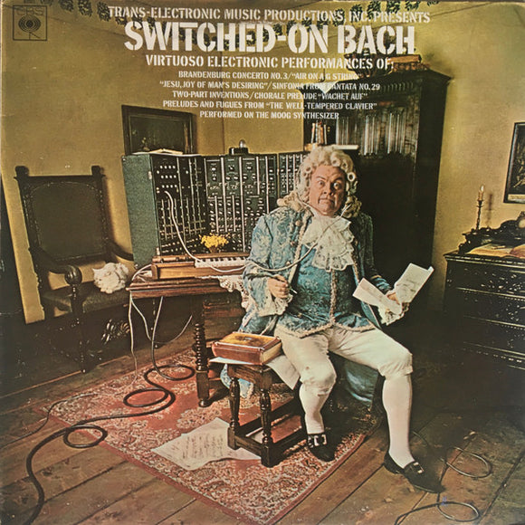 Walter Carlos - Switched-On Bach (LP, Album, Non)