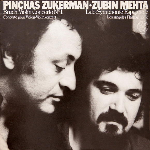 Pinchas Zukerman ∙ Zubin Mehta, Bruch* / Lalo*, Los Angeles Philharmonic* - Violin Concerto No. 1 / Symphonie Espagnole (LP, Album, Gat)