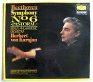 Beethoven*, Berlin Philharmonic Orchestra*, Herbert von Karajan - Symphony No.6 In F Major, Op. 68, "Pastoral" (LP, RE)